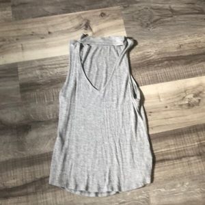 ✨2 for $15✨LA Hearts Ribbed Choker Top